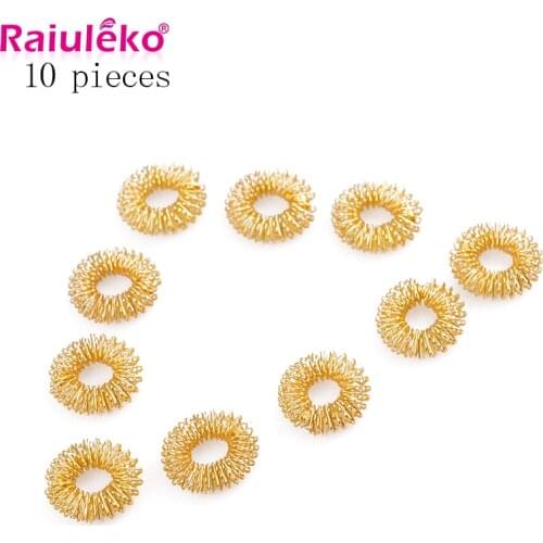 Hot Finger Massage Ring Acupuncture Ring Health Care Body Massager Relax Hand Massage Finger lose Weight Pain Relief Stress Tool