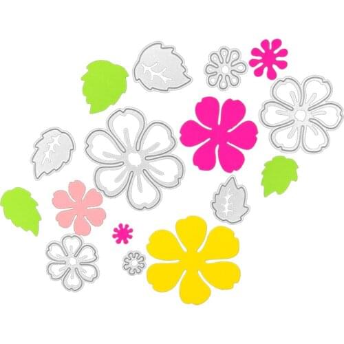 Julyarts Flower Leaf Scrapbooking Dies Metal Crafts For Craft Embossing Cutting Die Stencils Paper Card Maker Template Dies