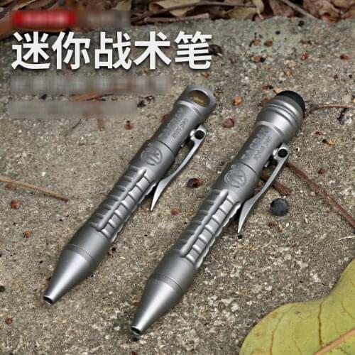 EDC Titanium Alloy Mini Pen With Collection Writing Multi-functional Portable Outdoor EDC Tools