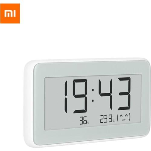 Original Xiaomi Mijia Wireless Smart Electric Digital Clock BT4.0 Indoor&Outdoor Hygrometer Therometer Tools Set