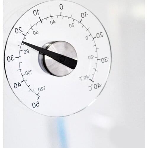 Transparent Sticking Window Thermometer Paste Glass for Car Garden Kitchen