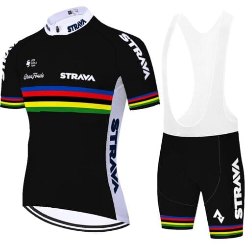 Strava Laser Cut Jersey Pantalones Cortos Set Shorts Maillot Cycling Equipment Ropa Ciclismo Hombre Roupa Ciclismo Masculino