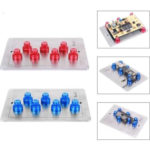 Universal Magnetic Mobile Phone Board Repair Fixture PCB Holder Work Station Platform Fixed Support Clamp Board DIY Repair Tool