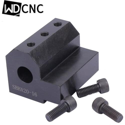 SBHA20-16 SBHA20-20 SBHA20-25 SBHA20-32 Tool holder auxiliary tool base for NC lathe holder seat