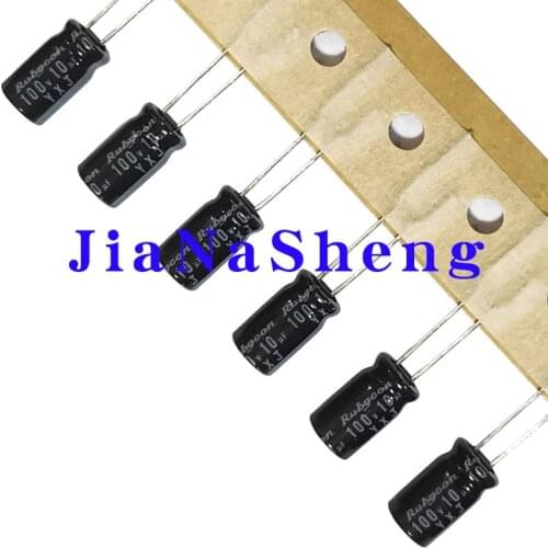 20pcs/lot RUBYCON 100V10UF 6.3X11 YXJ series 105c High frequency low impedance long life capacitor