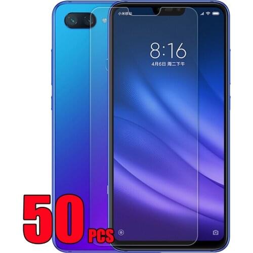 50pcs 2.5D Tempered Glass Screen Protector Proof Guard Film Shield For Xiaomi Mi 11 Lite 11X Pro 11i 10i 10 10T F3 GT A4 M4 X3