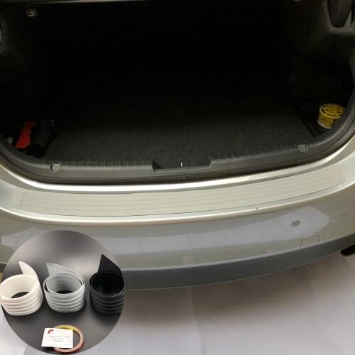 Car Rear Bumper Protector Sticker Case For Citroen DS-series C-Quatre C-Triomphe Picasso C1 C2 C3 C4 C4L C5 Xsara Cactus Elysee