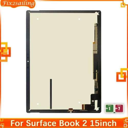 LCD For Microsoft Surface Book 2 15inch LCD Display Touch Screen Digitizer Assembly Replacement For Surface Book2 100% Tested
