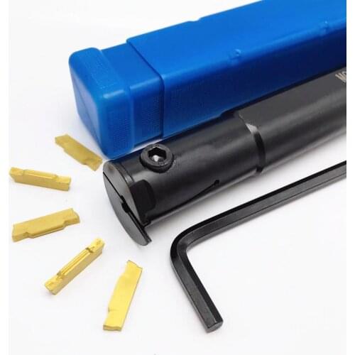 1 piece MGIVR3125-3 HSS CNC hole turret tool holder + 10 pieces MGMN300 M carbide MGIVR 3125 lathe milling cutter