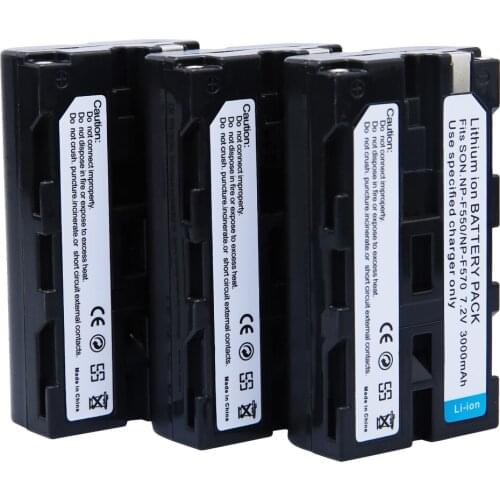 Wholesale 5x batterie NP-F570 NP-F550 NP-F330 NP F550 NP F330 F750 Battery for sony CCD-SC55 CCD-TRV81 DCR-TRV210 MVC-FD81 Hi-8