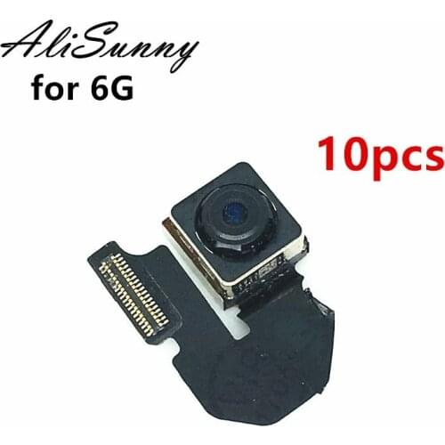 AliSunny 10pcs Back Camera for iPhone 6 6G 4.7'' Main Big Cam Lens Flex Cable Replacment Parts