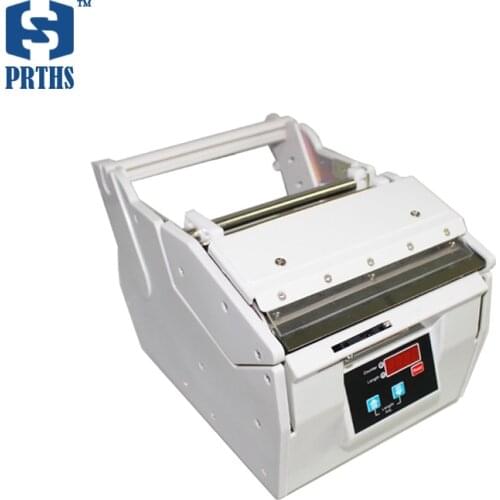 Automatic label debonder with LCD counter and High torque motor for 300mm large diameter label rolls barcode stickers separator