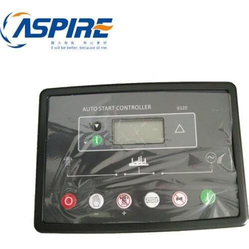Free shipping Auto Start Generator AMF ATS Genset Controller 6120 made in China