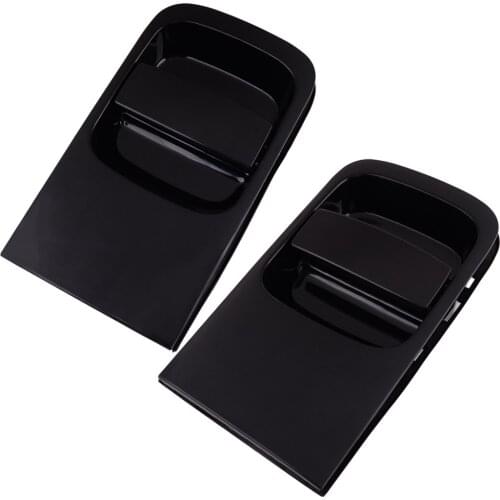 CITALL 1 Pair Black Sliding Door Outer Handle Catch Fit For Hyundai H1 I800 Grand Starex 2007
