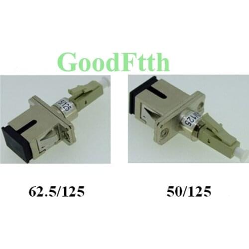 Hybrid Adapter Adaptor Coupler LC(male)-SC(female) Multimode GoodFtth 10pcs/lot