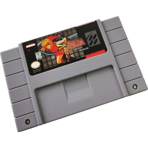 Parallel Worlds 16bit game cartridge for pal console USA