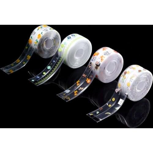 Kitchen Sink Waterproof Sticker Anti-mold Waterproof Tape Bathroom Countertop Toilet Gap Self-adhesive Seam Stickers