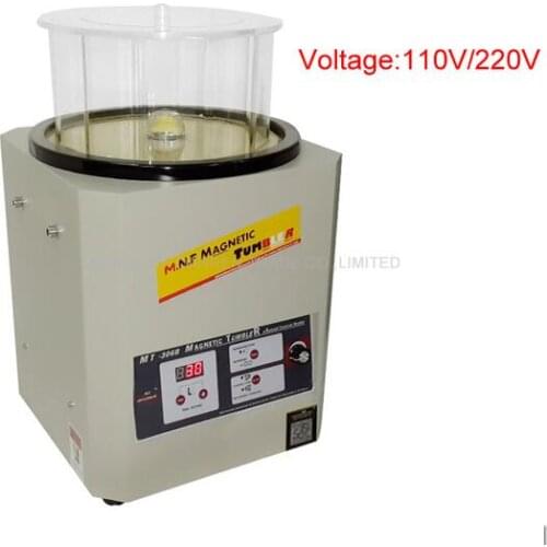 1PC 110V/220V Magnetic Tumbler Jewelry Polisher Super Finishing MT-306B Jewelry Polishing Machine