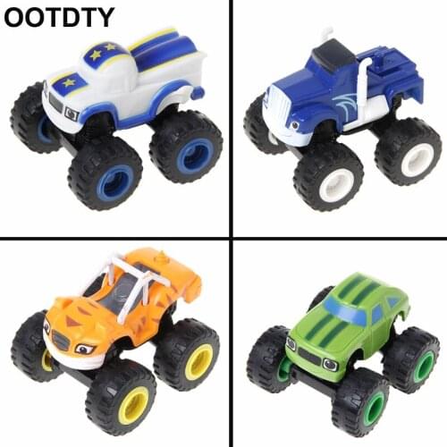 Blaze Machines Vehicle Toy Racer Cars Truck Transformation Toys Gifts For Kids