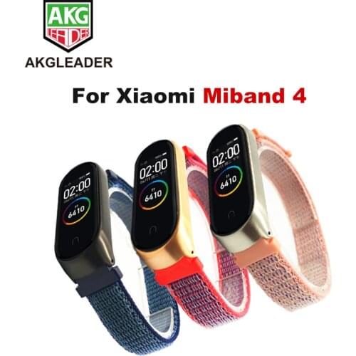 Newest For Xiaomi Mi Band 4 Nylon Bracelet Wrist Strap Sport Watch Band For XIAOMI MI Band 3 2 Smart Watch Bracelet Watchband