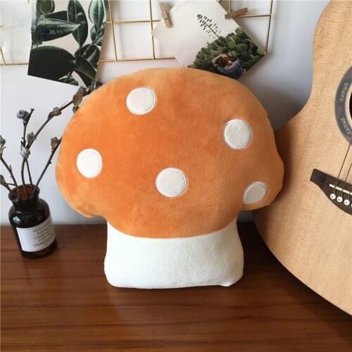 Mushroom Plush Toys Soft Kawaii Cute Cake Tree Valentine 3d Small Food Vegetable Home Pillow Kids Toys Stuffed Toys for Children