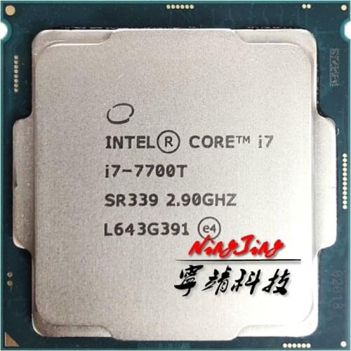 Intel Core i7-7700T i7 7700T 2.9 GHz Quad-Core Eight-Thread CPU Processor 8M 35W LGA 1151