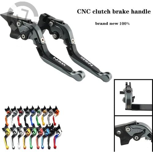 For YAMAHA NMAX 155 125 NMAX155 NMAX125 N-MAX 155 125 2015-2019 Motorcycle Accessories Folding Extendable Brake Clutch Levers