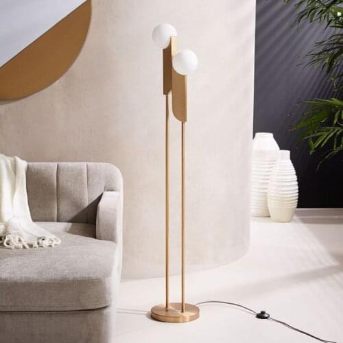 Modern led glass floor lamp lampada da terra led indoor wall lamps standing lamp living room dining room