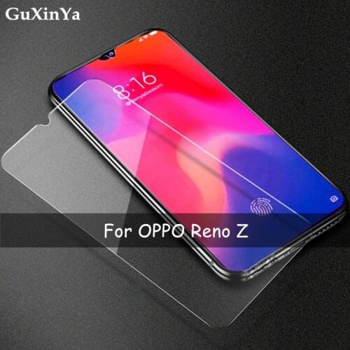 Tempered Glass on Reno Z Screen Protector 9H Reno Z Anti-Scratch Protective Glass For Reno Z PCDM10 CPH1979 Film 2pcs