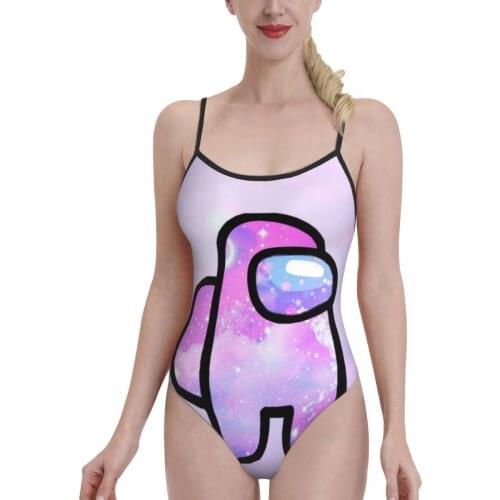 Women 2021 Exotic Bikinis Impostor Sus Sussy Amogus Women Swimsuit One-Piece swimsuit Hot Game Kawaii bathing suit SwimSuit For