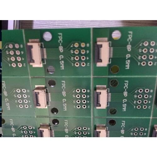 0.50mm and 1.0mm FFC/FPC 8P Connector Two-sided welding Connector for PCB Board TFT LCD new and original