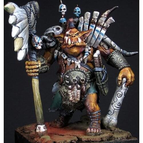 1/32 Tamuk the Butcher, Resin Model figure GK, Fantasy theme, Unassembled and unpainted kit