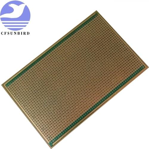 1pc pcb single side blank copper clad printed Circuit board bakelite pcb Universal board Breadboard DIY