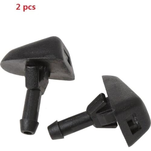 2 Pcs Windshield Washer Wiper Water Spray Nozzle Jet For Volvo S40 S80 XC90 C70