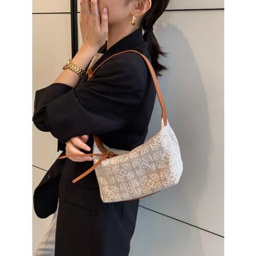 2021 NEW Women Casual Handbags Canvas Messenger Shoulder Bags Messenger Crossbody Swan Underarm Handbag