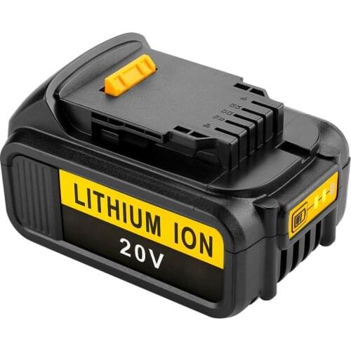 6000mAh 20V Lithium Ion Power Tool Rechargeable Battery Replacement for DEWALT 20V DCB181 DCB180 DCB182 DCB200 DCB201 DCB203