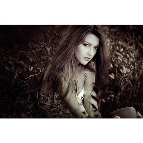 Vierkante/Ronde Boor 5D DIY Diamant Schilderij Cool Woman Borduren Kruissteek Vol Strass Decor Diamond Painting