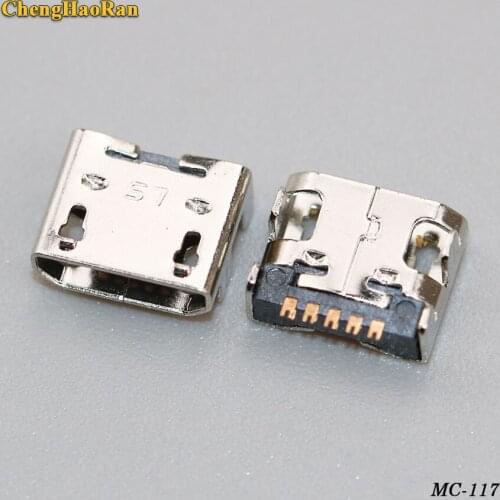 ChengHaoRan 2-10PCS micro usb connector Jack charging port For LG E400 E610 P700 P705 P880 L7 F180 LF200 F160LV L9 Google nexus4