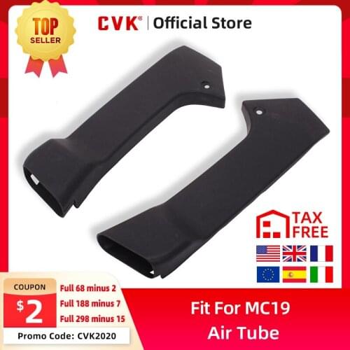 CVK 1 Pair Motorcycle Ram Air Intake Tube Duct Pipe Set Fits Gas Turbine For Honda CBR250RR MC19 1988 1989 CBR250 NC19