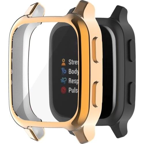 Screen Protective Smart Watch Case For Garmin Venu SQ Flexible Scratch Resistant TPU Cover Thin Replaceable Bumper Shell New