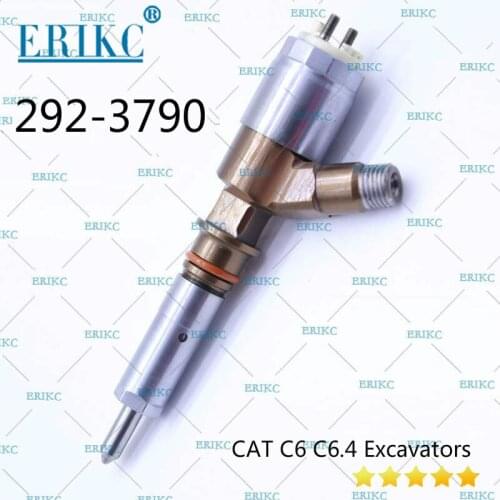 ERIKC 292-3790 CAT Diesel Common Rail Injector 2923790 for 320D LRR Excavator EJT00001-UP (MACHINE) POWERED BY C6.4 Engine