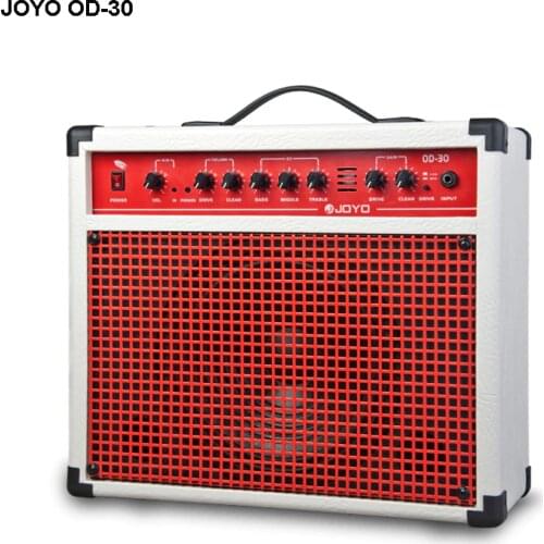 JOYO OD-30Digital Guitar Amplifier using a real 12AX7 tube with transistor circuitry to produce intense distortion effect