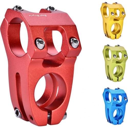 Aluminum Alloy Bike Handlebar Stem Wake Wear-resistant MTB Bike Handlebar Stem Suitable for 31.8mm Diameter Cycling Parts