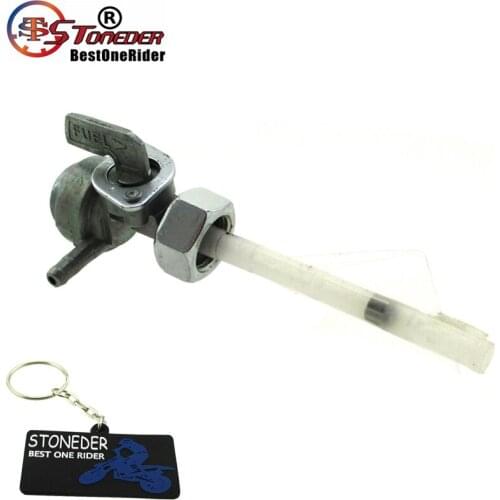 STONEDER 16mm x 1.5mm Fuel Gas Tank Petcock Valve Switch Tap For Honda Motorcycle Pit Bikes