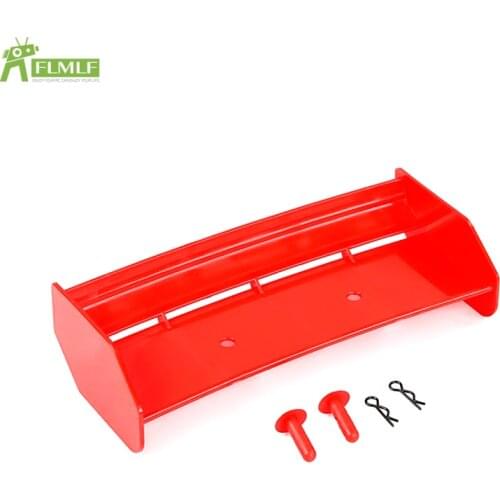 Plastic / Nylon Wing Set Tail Wing Spoiler Fit for 1/5 HPI ROFUN BAHA ROVAN KM BAJA 5B Rc Car Toys Games Parts