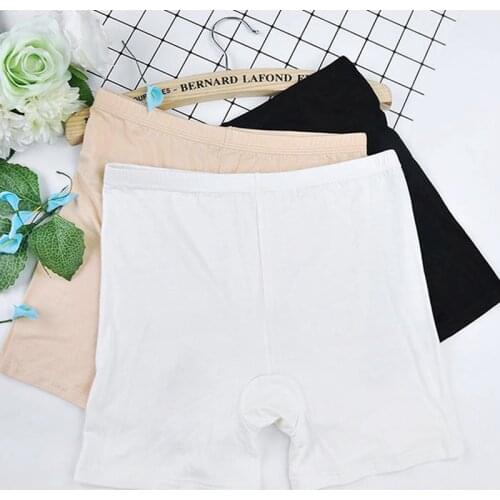 Korean Modal Mid-waist Leggings Hip Elastic Thin Safety Pants
