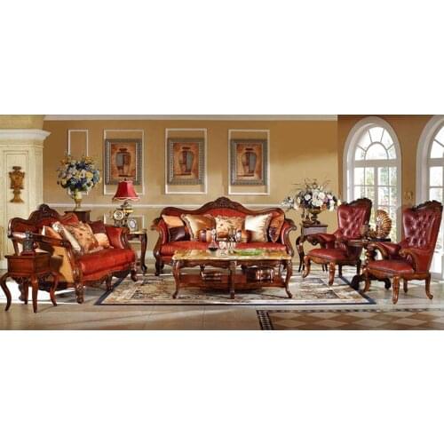 New arrival hand made living room furniture Королевский диван в стиле барокко GH58.2