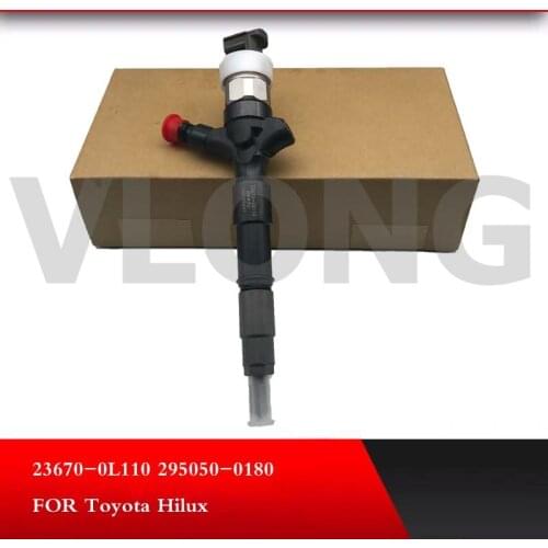 Genuine and brand new Common Rail Injector 295050-0180 295050-0181 295050-0520 295050-0460 295050-0200 for Hilux 23670-0L090