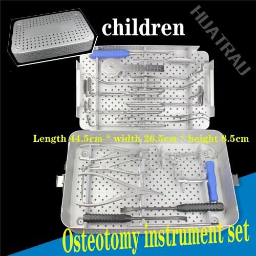 Orthopaedic instruments medical small childrens acetabular hip osteotomy instrument set pelvic rotation hip preservation