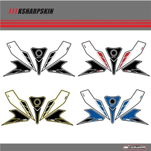 Front Fairing Motor Number Board 3D Gel Protector for YAMAHA FZS1000 2001-05